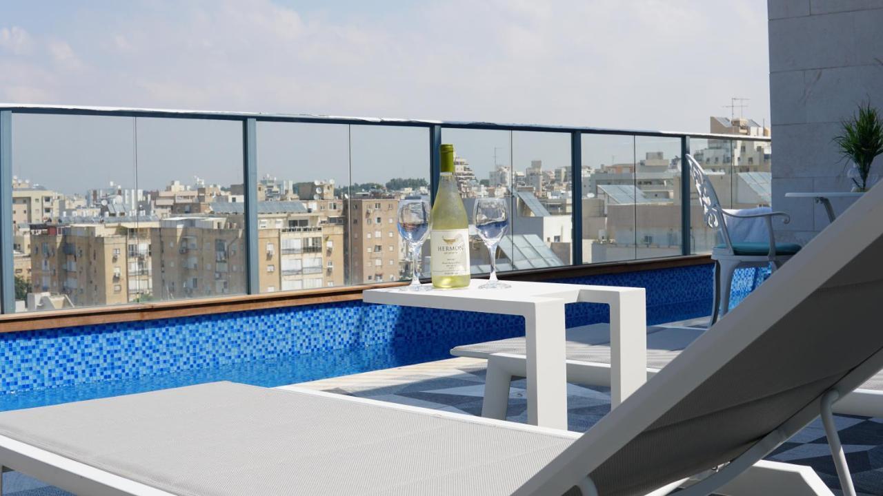 Luxury Rooftop Apartment In Netanya Exterior foto